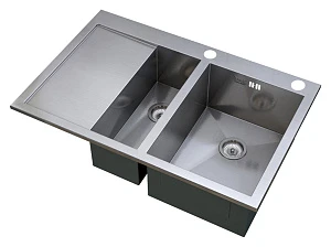 Мойка кухонная Zorg Inox X X-5178-2-R