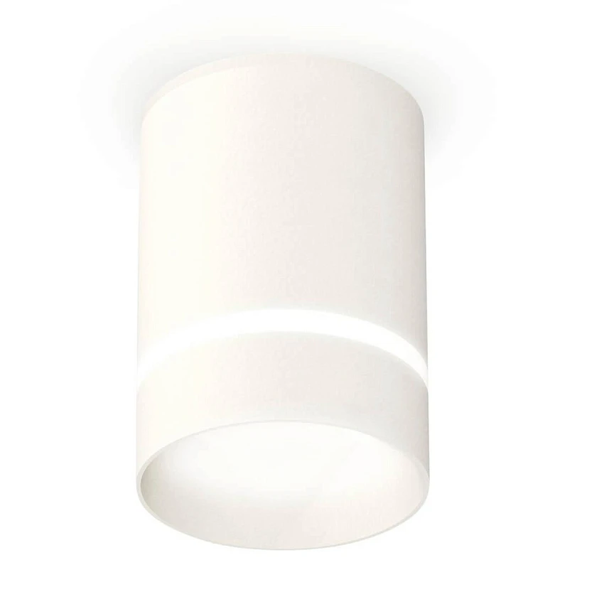 Комплект накладного светильника с акрилом Ambrella light XS6301061 SWH/FR белый песок/белый матовый