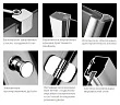 Душевой уголок Radaway Torrenta KDJ 120x90 R прозрачное стекло - превью 1