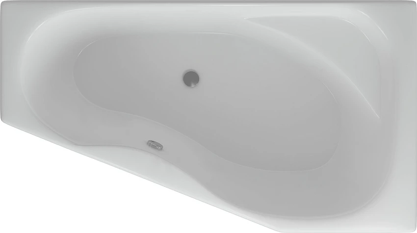 Акриловая ванна Aquatek Медея R, вклеенный каркас