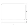 Зеркало Defesto Opti DF 2810RH 120x80 с LED-подсветкой, ИК выключатель - превью 1