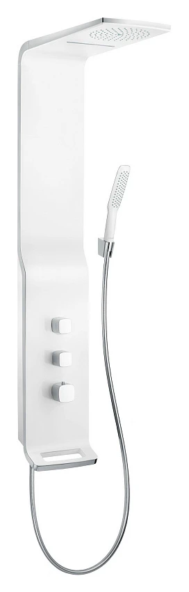 Душевая панель Hansgrohe Raindance Lift 27008400 белый/хром