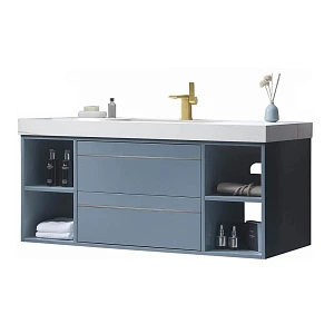 Тумба с раковиной Orans 120 Matt Sky Blue