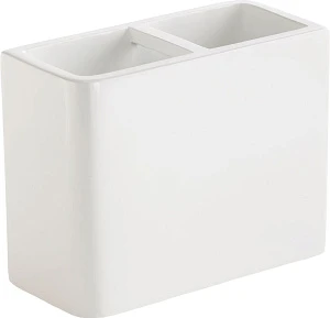 Стакан Kassatex Lacca White ALA-TBH-W для зубных щёток, белый