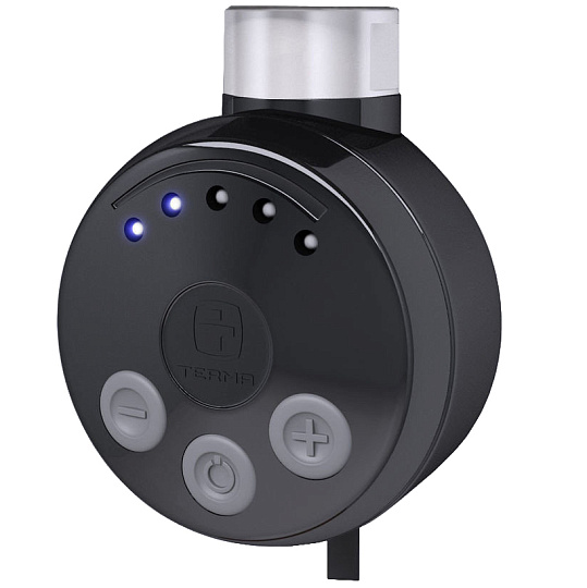 Электрический Тэн Terma Meg 1.0 600 W черный матовый