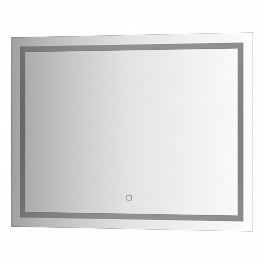 Зеркало Evoform Ledline BY 2435 80х60 см сенсорный выключатель 24 W