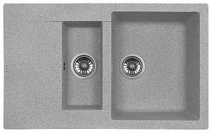 Мойка кухонная Kaiser KM2M-5080 G серый