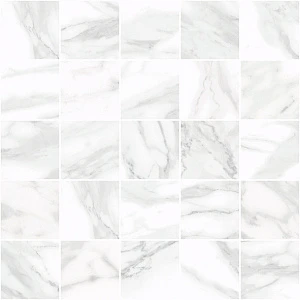 Olimpus Декор мозаичный белый MM34037 25х25 (MM34037)