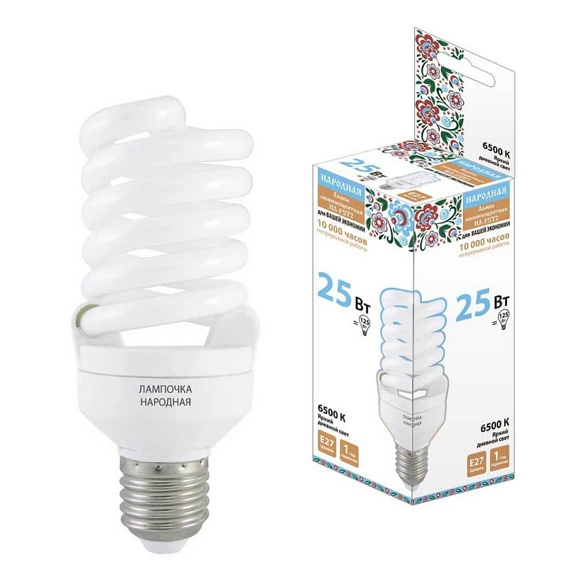 Лампа люминесцентная TDM Electric Народная SQ0347-0064