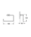 Полотенцедержатель Grohe Essentials Cube 40510000 - превью 1