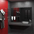 Электрический полотенцесушитель Aringa Берген AR03006CH 80х50 см, 5 секций, с полкой, хром - превью 2