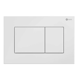 Кнопка смыва Point Ника PN44081W двухрежимная, белая