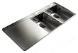 Мойка кухонная Reginox Nevada 30x30 LUX OKG right L сталь - превью 2