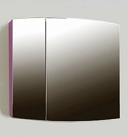 Зеркало-шкаф Valente Inizio 600 лиловый глянец