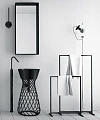 Раковина ArtCeram Wire WIL001 черная, 43 см - превью 1