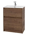 Тумба с раковиной BelBagno Kraft 39 напольная 50 см Rovere Tabacco - превью 2