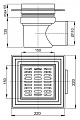Душевой трап AlcaPlast APV12 - превью 2