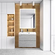 Тумба для комплекта BelBagno Vittoria 70 подвесная, 2 ящика, Toros Bianco - превью 2