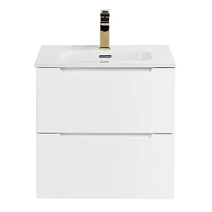 Тумба с раковиной Belbagno Etna 50 подвесная, Bianco Opaco