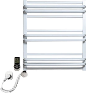 Электрический полотенцесушитель Luxrad Regular G Plus 064086 60х53 L, белый, терморегулятор selmo sm