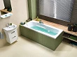 Акриловая ванна Cersanit Santana 160x70 см, ультра белый - превью 2