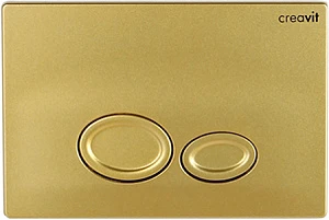 Кнопка смыва Creavit Drop GP2006.00 золото матовое