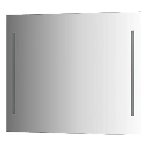Зеркало EVOFORM LEDLINE BY 2118 со светильником 90x75 см