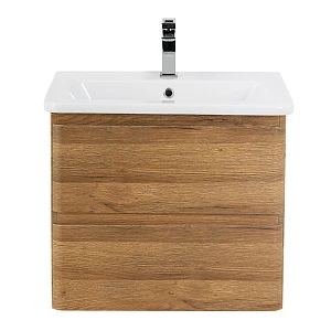 Тумба с раковиной BelBagno Albano-Cer 50 подвесная, Rovere Rustico