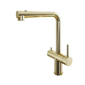 Смеситель для кухонной мойки Grandex Aqua Integra-SP 9020491 золото