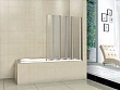 Шторка на ванну Cezares Pratico V5 120/140 C Cr - превью 2