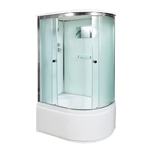 Душевая кабина AvaCan D512SL, 120х90х220 см, стекло матовое, профиль хром
