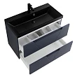 Тумба для комплекта BelBagno Vittoria 90 подвесная, 2 ящика, Grigio Opaco - превью 1