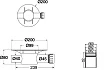 Душевой трап Zorg Sanitary T 150-B под плитку - превью 2