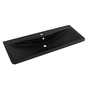 Мебельная раковина BelBagno 120 BB1200/455-LV-ART-ALR-NERO черный матовый