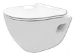 Крышка-сиденье BelBagno Sfera-T с микролифтом, петли хром - превью 2