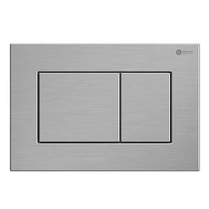 Кнопка смыва Point Ника PN44081SB двухрежимная, сталь
