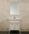 Мебель для ванной La Beaute Classic Vivien Porta 70 слоновая кость с патиной, фурнитура бронза