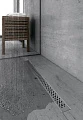 Душевой лоток Berges Wasserhaus C1 Brise 090032 70 см с вертикальным сифоном - превью 1