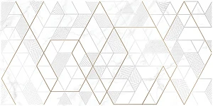 Calacatta Вставка белая ромбы  KT2L052DT-36 29,8х59,8 (KT2L052DT-36)