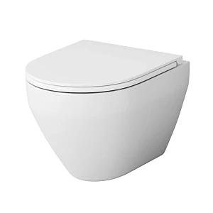 Унитаз подвесной Am.Pm Spirit V2.0 C701700SC безободковый, с микролифтом