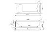 Акриловая ванна Royal Bath Vienna RB953201 150x70 - превью 1