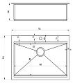 Мойка кухонная Zorg Master R ERGO ZM R-7552 - превью 2