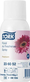 Освежитель воздуха Tork Premium 236052 A1 цветочный (Блок: 12 баллонов)