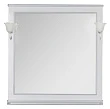 Зеркало Aquanet Валенса 100 белый краколет/серебро - превью 1