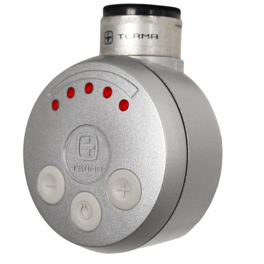 Электрический Тэн Terma Meg 1.0 600 W серебро матовый