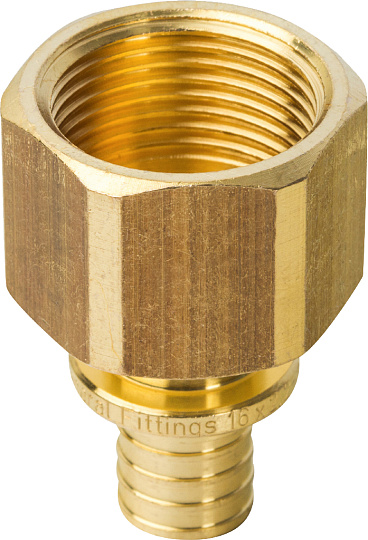 Переходник Stout SFA 0002 16xG 3/4&quot;, аксиальный, с внутренней резьбой