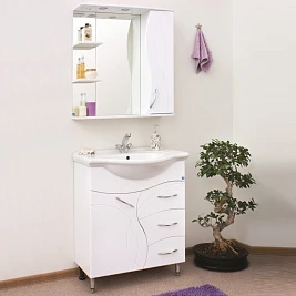Мебель для ванной Style Line Амелия 75 белая