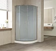 Душевой уголок Vegas Glass ZS 110 07 10 профиль матовый хром, стекло сатин - превью 1
