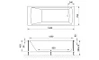 Акриловая ванна Royal Bath Vienna RB953200 140x70 - превью 1