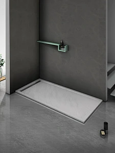 Поддон для душа WeltWasser WW TRS 14080 STONE-WT 140х80 белый с сифоном